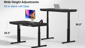 ErgoAV Adjustable Desk