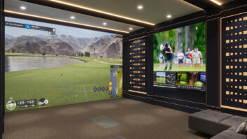 Theater Design – Golf Simulator - Slayman Designs