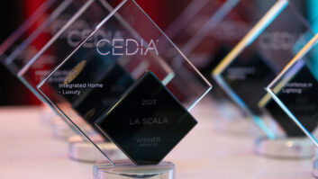 2023 CEDIA Smart Home Awards - trophies