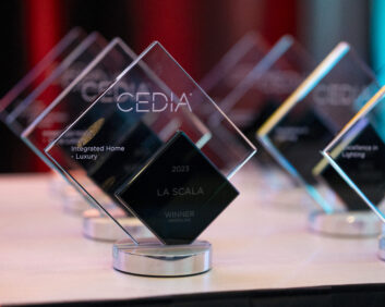 2023 CEDIA Smart Home Awards - trophies 