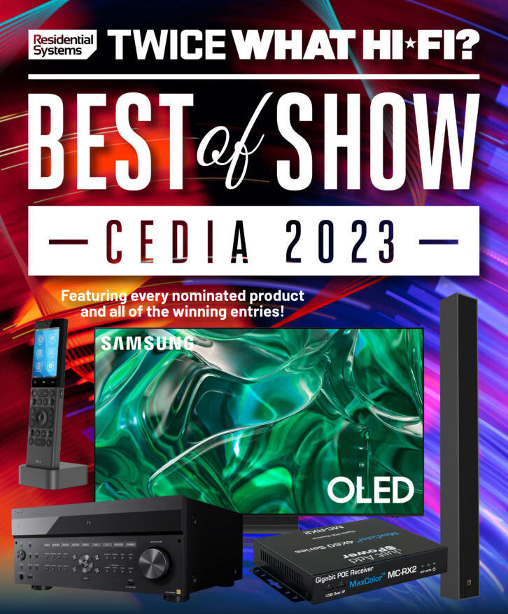 Best of Show at CEDIA Expo 2023 Program Guide
