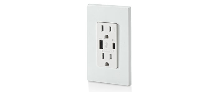 Leviton USB C Receptacle