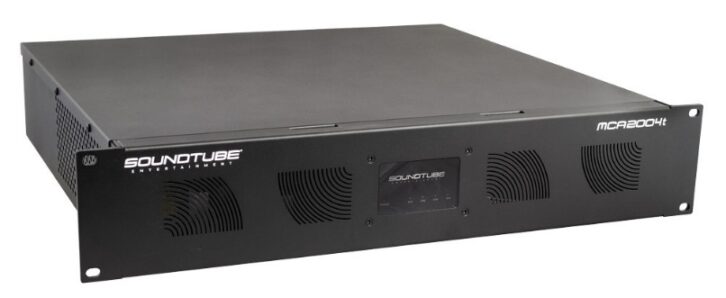 SoundTube MCA2004t Class D amplifier - Front