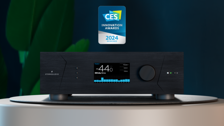 StormAudio ISO Evo Names CES 2024 Inovations Honoree