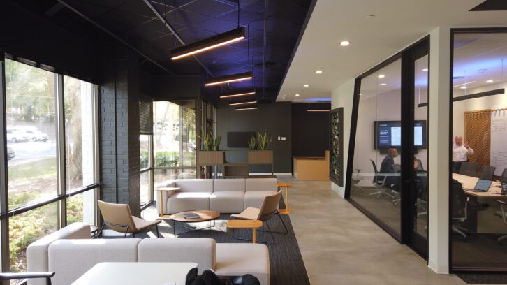 Pavion Reception and Lounge Areas