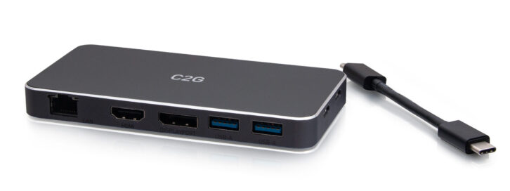 C2G USB-C 7-in-1 Dual Display MST Docking Station