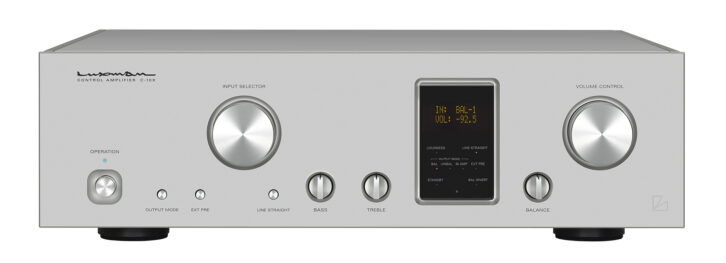 Luxman C-10X control amplifier - front