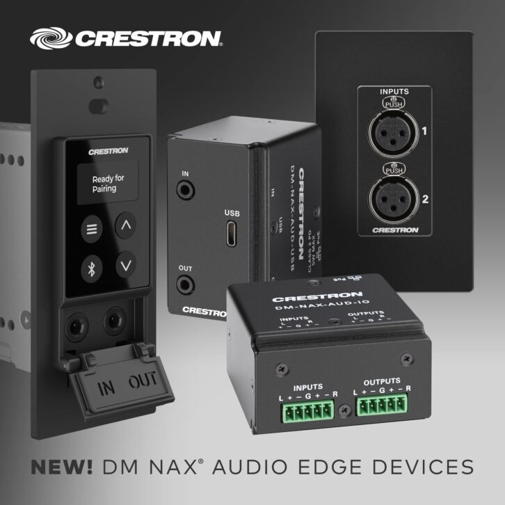 Crestron DM NAX Audio Edge Devices