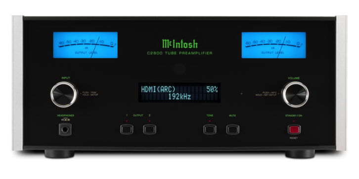 McIntosh C2800 Preamplifier - Front