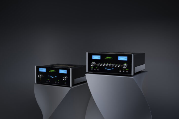 McIntosh C55 and C2800 Preamplifiers - Lifestyle