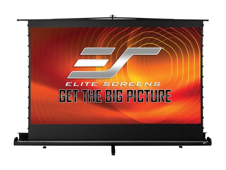 Elite Screens ezCinema Tab-Tension CineGrey 4D Portable Projection Screen