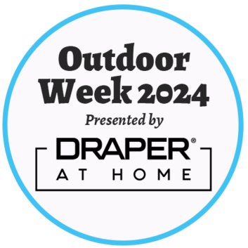 Outdoor Week 2024 Logo - Draper at Home