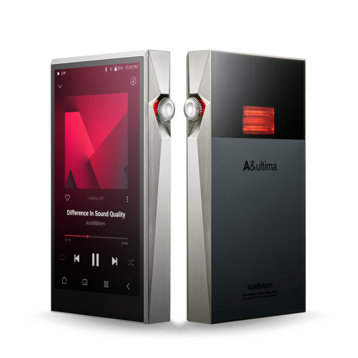 Astell&Kern SP3000R Digital Audio Player - Front and Back