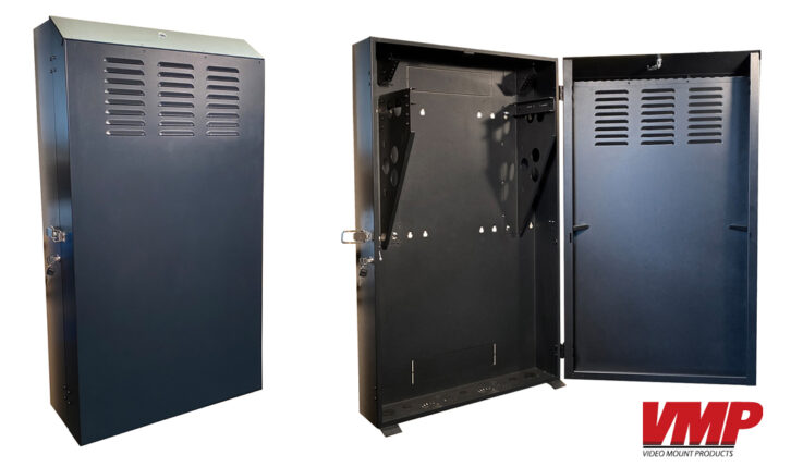 Video Mount Products ERVWC Series vertical wall cabinets