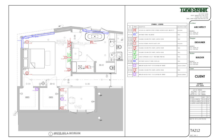 Tune Street Design Center - Sample Drawing 2