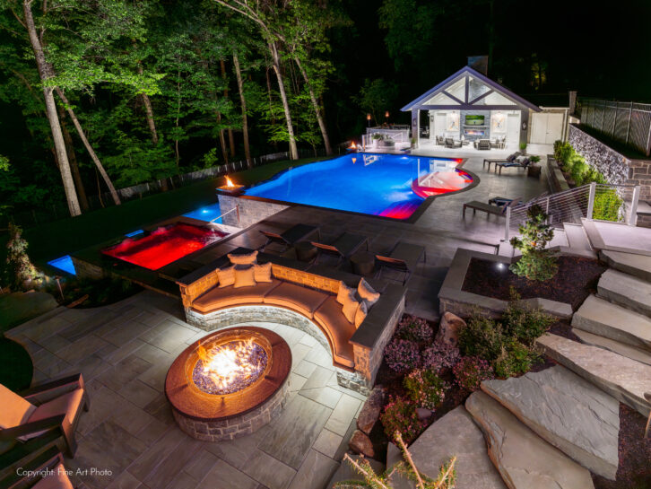 Control4 - RMS - Backyard Installation - Firepit