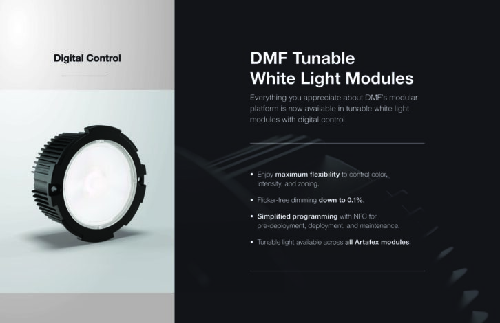 DMF Lighting - DALI for Artafax Line