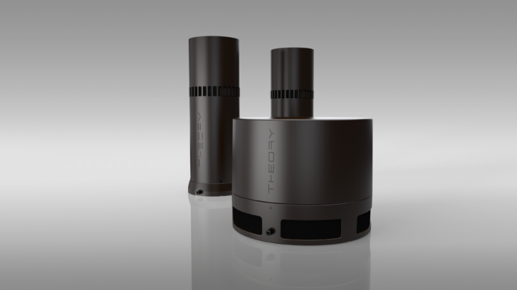 Theory Audio Design ic6-Bollard 6.5-inch full-range landscape loudspeaker and iws12-Bollard 12-inch landscape subwoofer