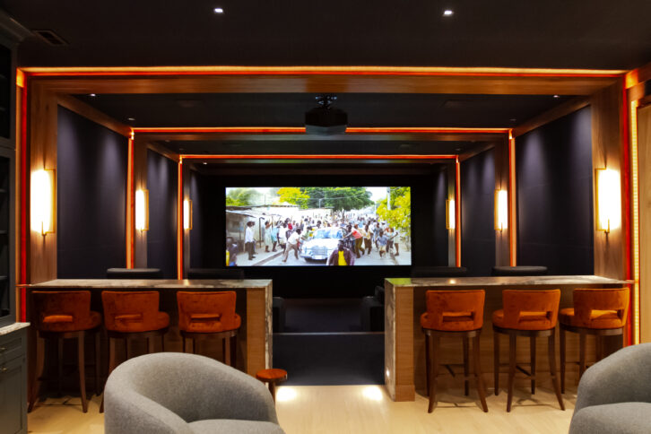 Premier Group Home Theater Installation