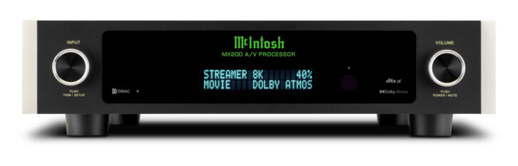 McIntosh MX200 AV processor - front