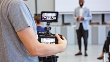 Shooting a company video