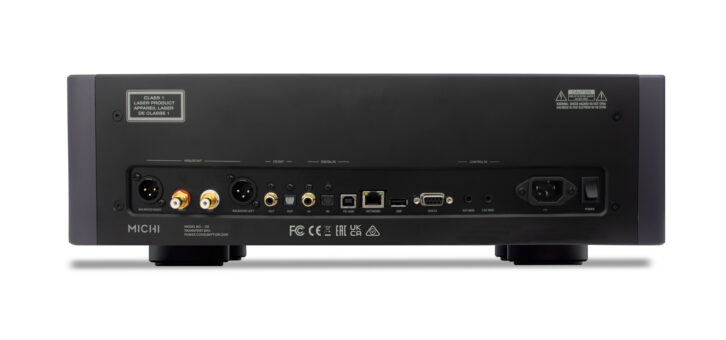 Michi Q5 Transport DAC CD Player - Rear