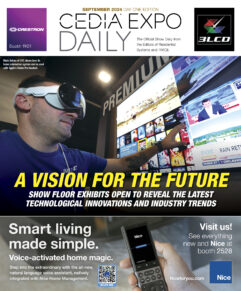 2024 CEDIA Expo Daily Cover Day 1