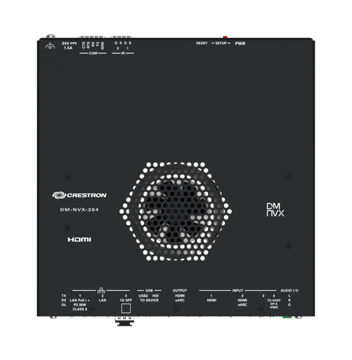 Crestron DM NVX 384 encoder/decoder - top