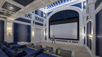 Paradise Theater Home Theater Installation