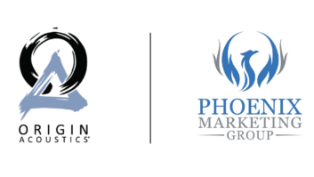 Origin Acoustics and Phoenix Marketing Group Logos