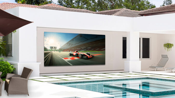 Planar Luminate Ultra W Series Fine Pixel Pitch Outdoor LED Video Wall Display