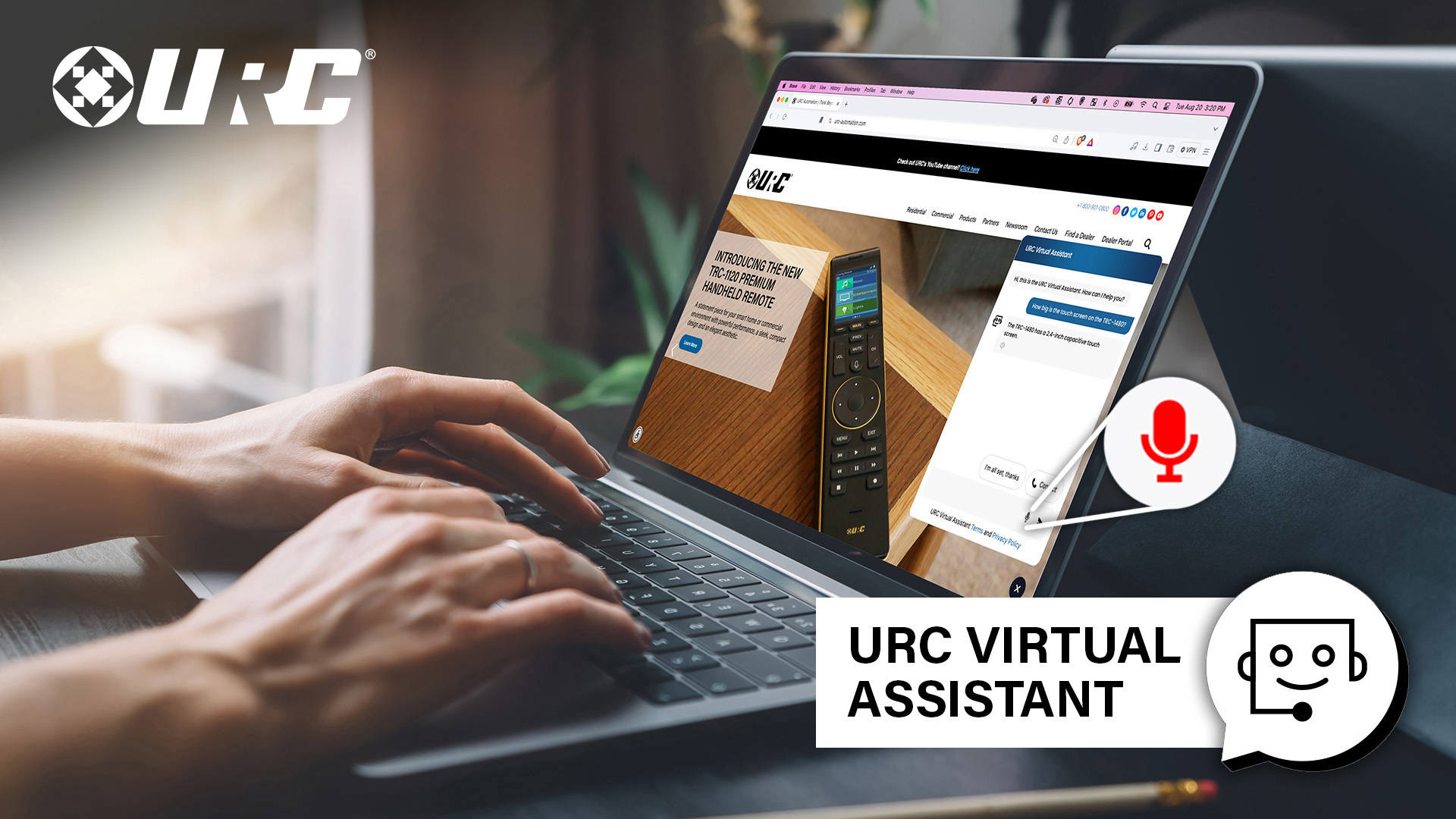 Photo inspiration: Visual Reference: Urc Adds Voice Interaction Features To Virtual Assistant