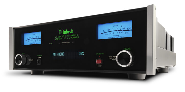 McIntosh MSA5500 Streaming Amplifier - angled