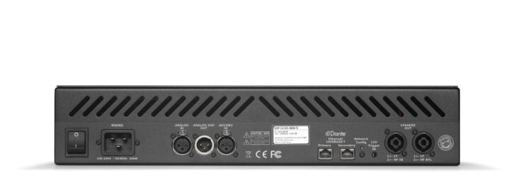 Ascendo Ultra-Low-Noise (DSP ULN2-2604) amplifier - Rear