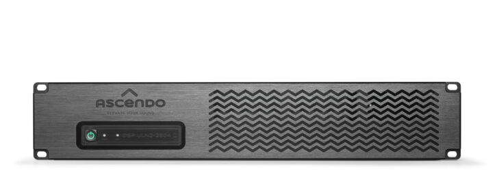 Ascedno Ultra-Low-Noise (DSP ULN2-2604) amplifier - Front