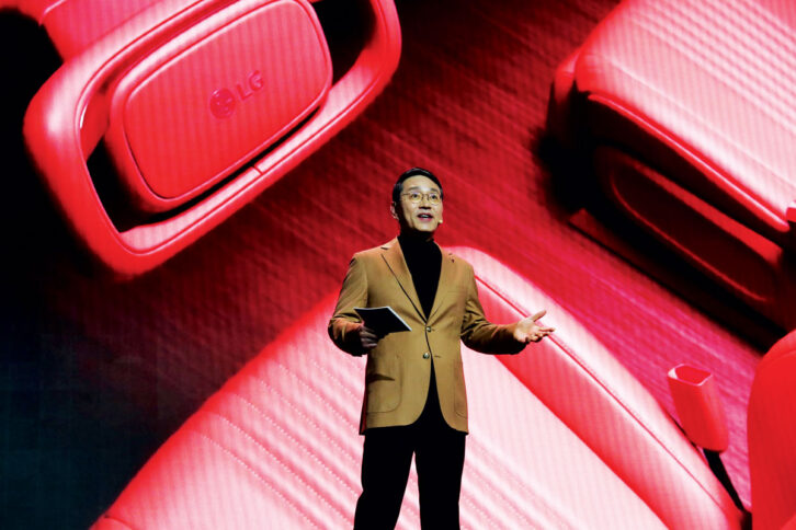 LG Electronics CES 2025 Press Conference - CEO