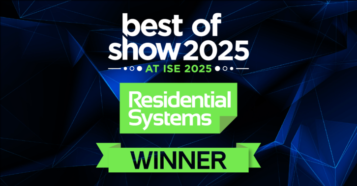 ISE 2025 - Resi Best of SHow - Winners - Banner