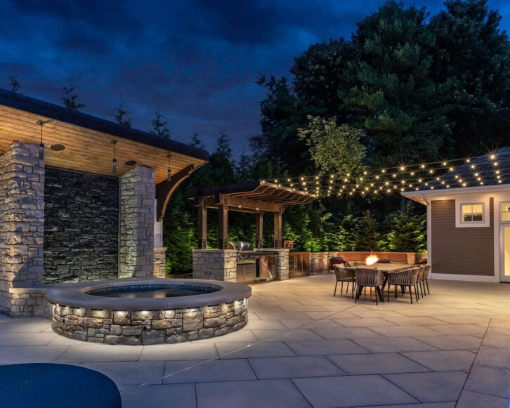 Outdoor Week Case Study - Lighting Design Studio - Firepit