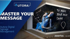 Exertis Almo Autora Digital Signage Management (DSM) Platform