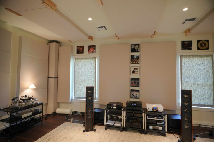 REDI Acoustics - Audiophile Reviewer Case Study - Front of Room