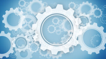 Gears illustrating how pivoting to services can keep a company going