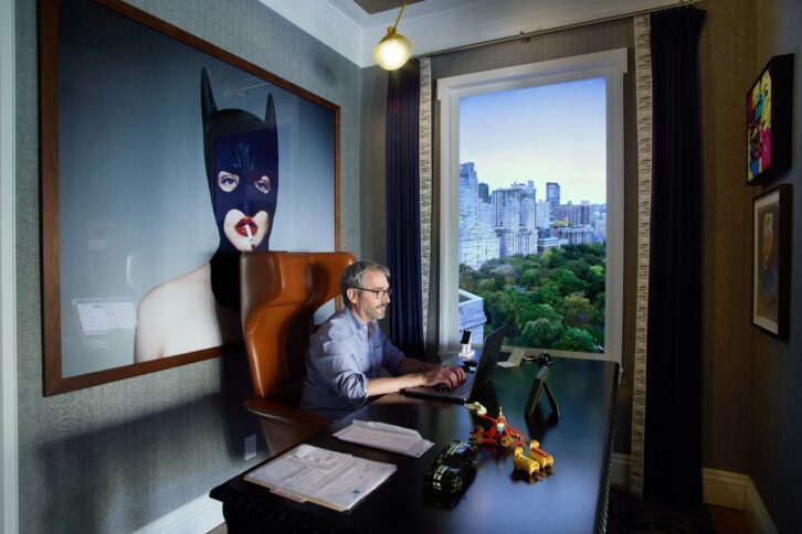 LiquidView Window in a Home Office