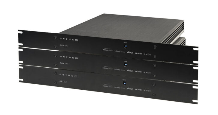 Anthem MRX-SLM AV Receiver - three stacked with faceplates