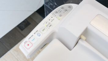 Smart Toilet Control Panel