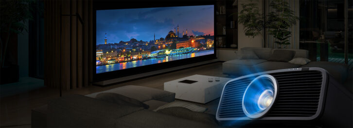 JVC DLA-NZ500 4K HDR Laser Video Projector - Lifestyle