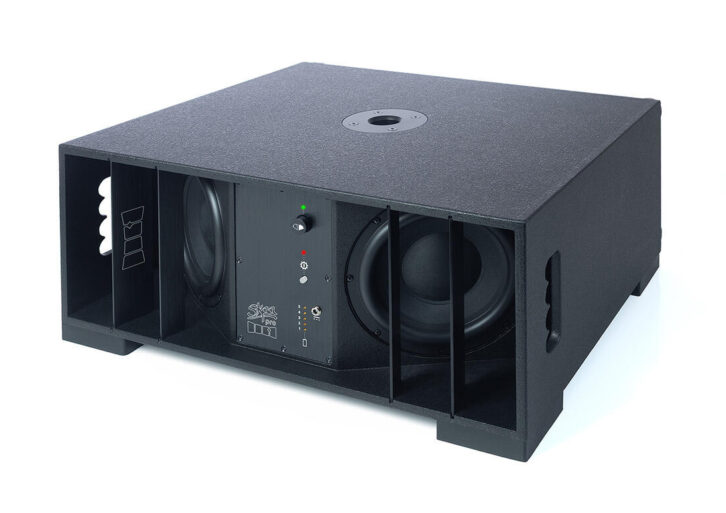 Dilinger Labs Death From Below Mk2 Mobile Subwoofer - angle