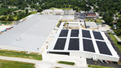 Solar Panels on the new Draper Facility