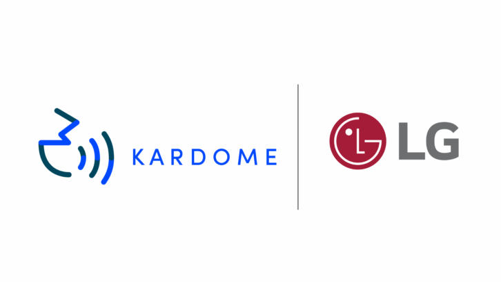 Kardome + LG logos
