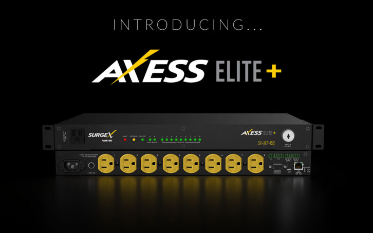 AMETEK SurgeX Axess ELITE+ power management system