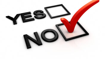 Getting to "no"